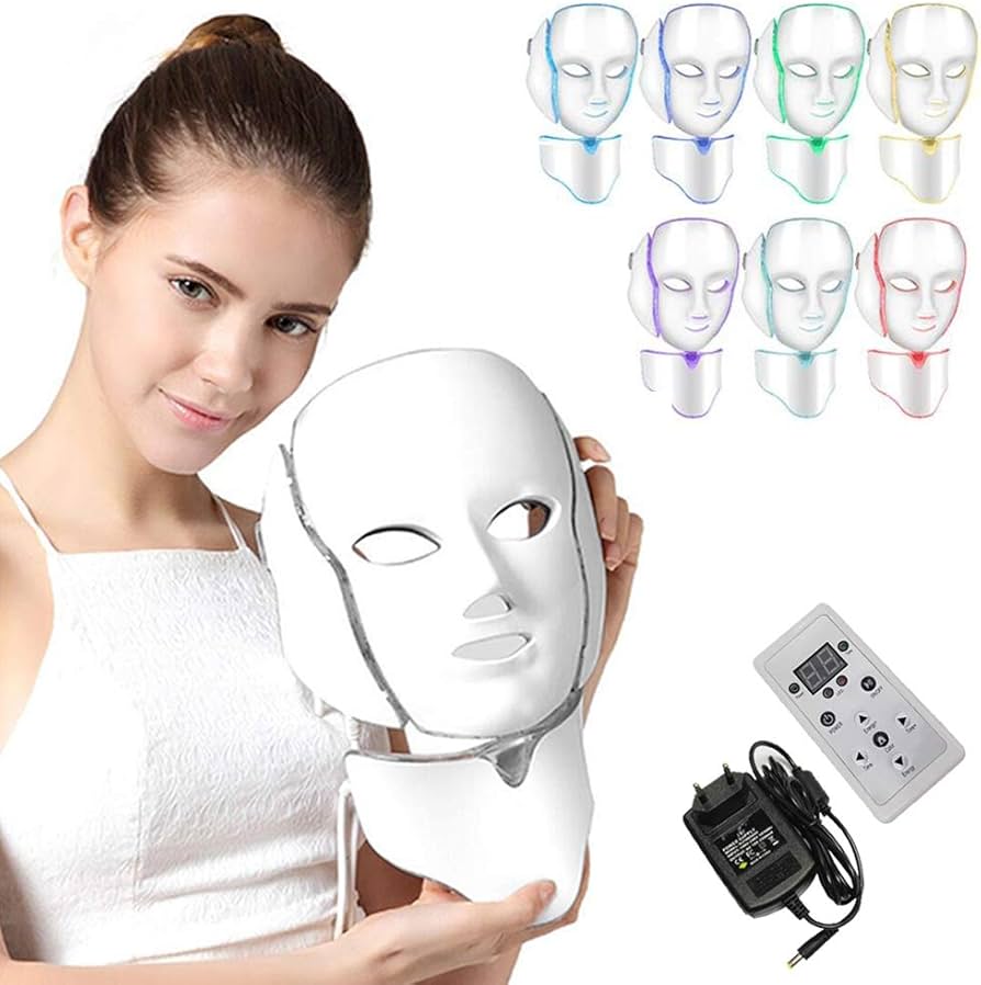 LumiSkin™ – Máscara LED Rejuvenecedora 7 Colores